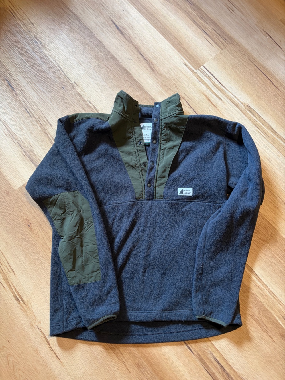 Mens MEC Fireside Fleece Snap Pullover